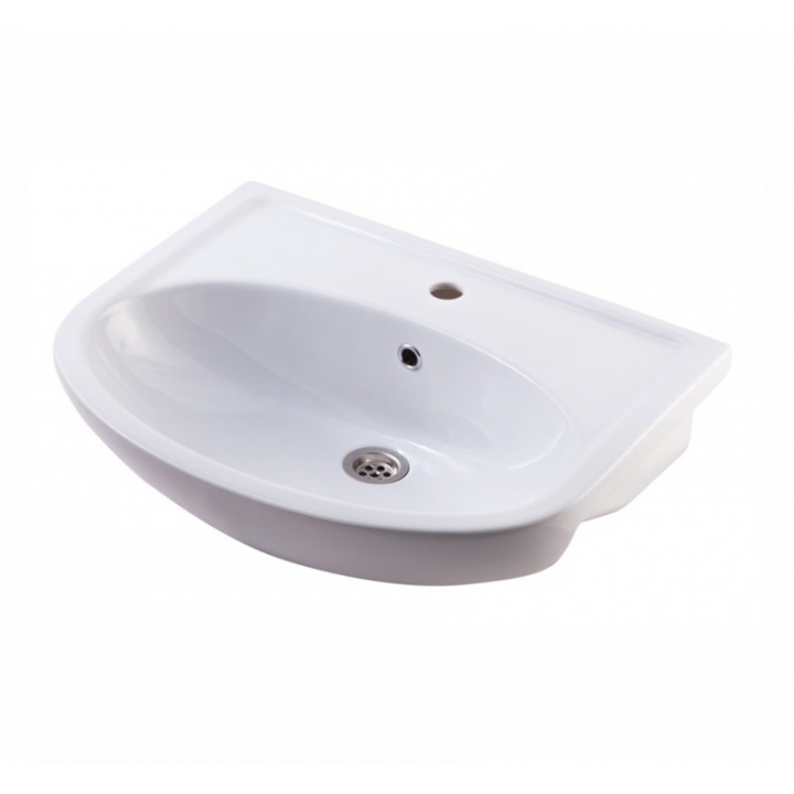 Раковина мебельная Rosa Уют 60 см 440 белая в 100Kran: Широкий выбор и доступные цены.