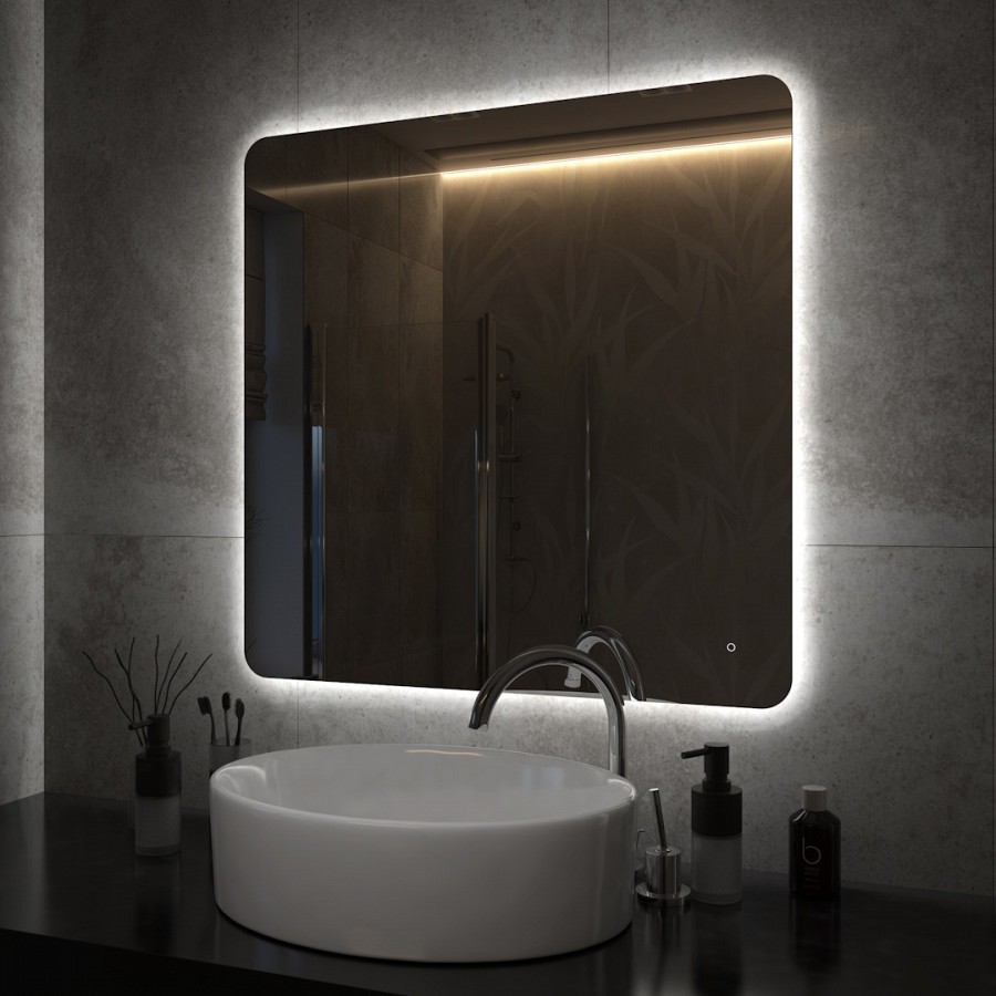 Зеркало с подсветкой Maretti Florenza FL148080P16EL 80x80 см 100Kran: Широкий выбор и доступные цены.
