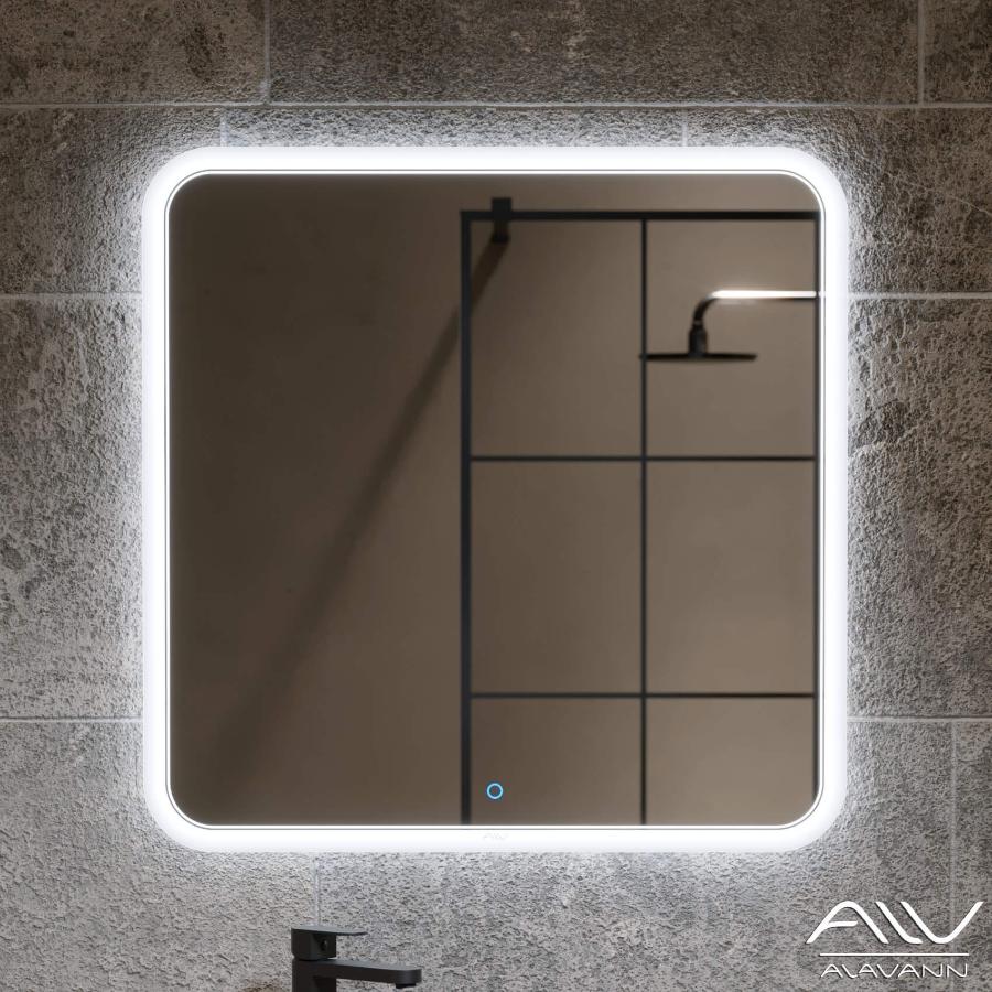 Зеркало с подсветкой Alavann Anna 80 см ALV0019001 100Kran: Широкий выбор и доступные цены.