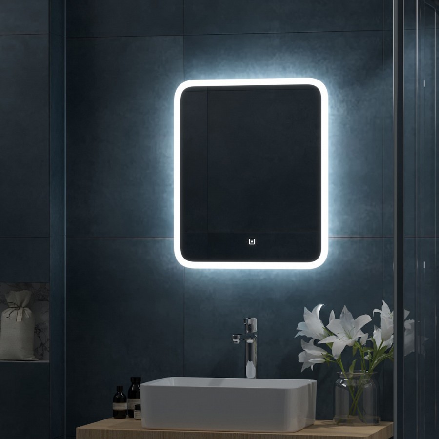 Зеркало с подсветкой Maretti Ritta RI146080K13EL 60x80 см 100Kran: Широкий выбор и доступные цены.