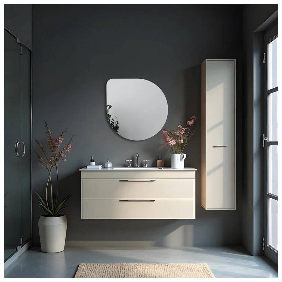 Зеркало Silver Mirrors Джой D80 см ФР-00002547 хром 100Kran: Широкий выбор и доступные цены.