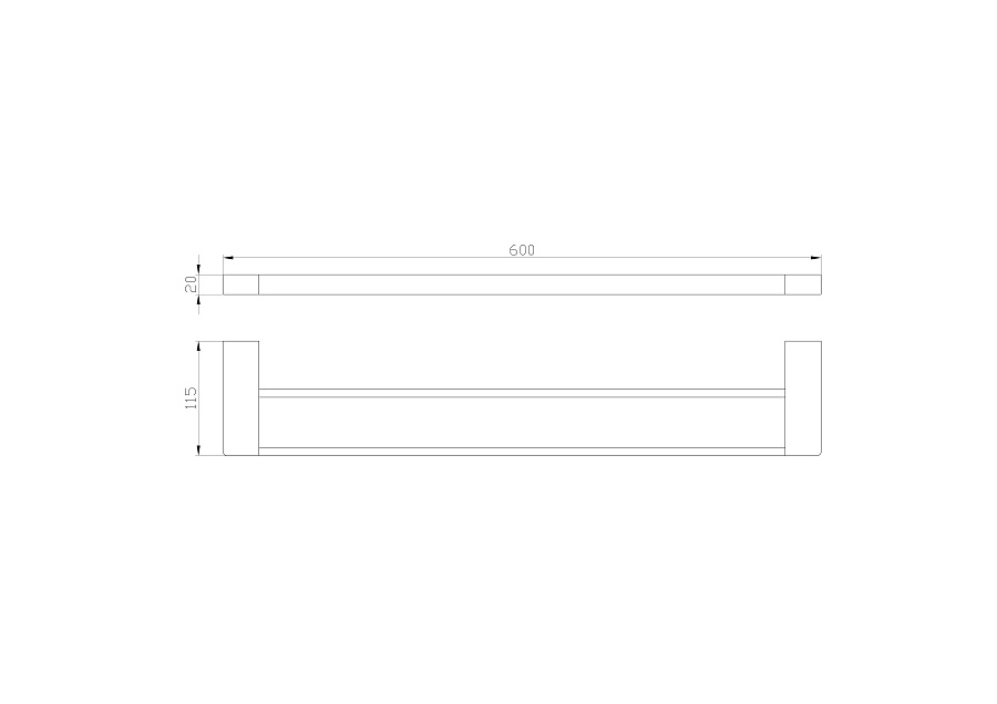 Полотенцедержатель двойной Wonzon & Woghand WW-9511 хром в 100Kran: Широкий выбор и доступные цены.