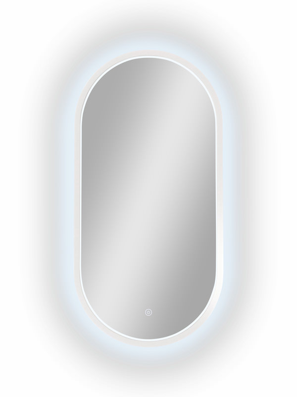 Зеркало с подсветкой Континент Delia LED 40x80 см сенсорный выключатель ЗЛП3825 100Kran: Широкий выбор и доступные цены.