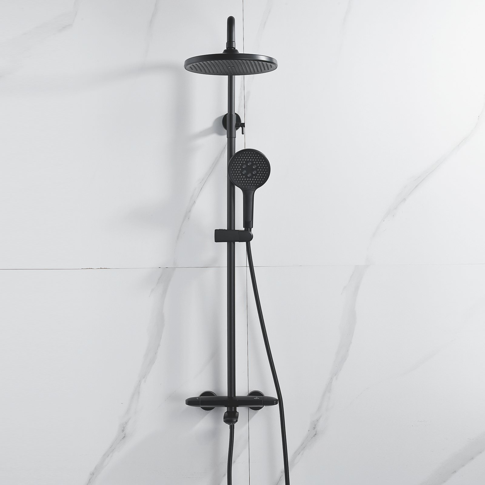 Душевая система Rose R3936H черный в 100Kran: Широкий выбор и доступные цены.