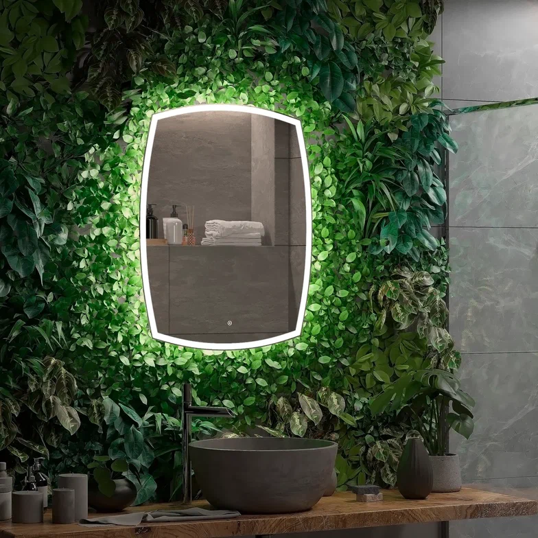 Зеркало с подсветкой "Dream Led" 700х900  ЗЛП612 100Kran: Широкий выбор и доступные цены.