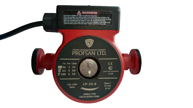Насос циркуляционный ProfSan 25/6 (CP-256) в 100Kran: Широкий выбор и доступные цены.