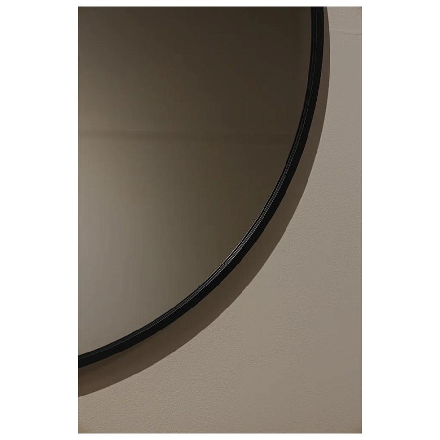 Зеркало Silver Mirrors Selena D60 см ФР-00002537 черное 100Kran: Широкий выбор и доступные цены.