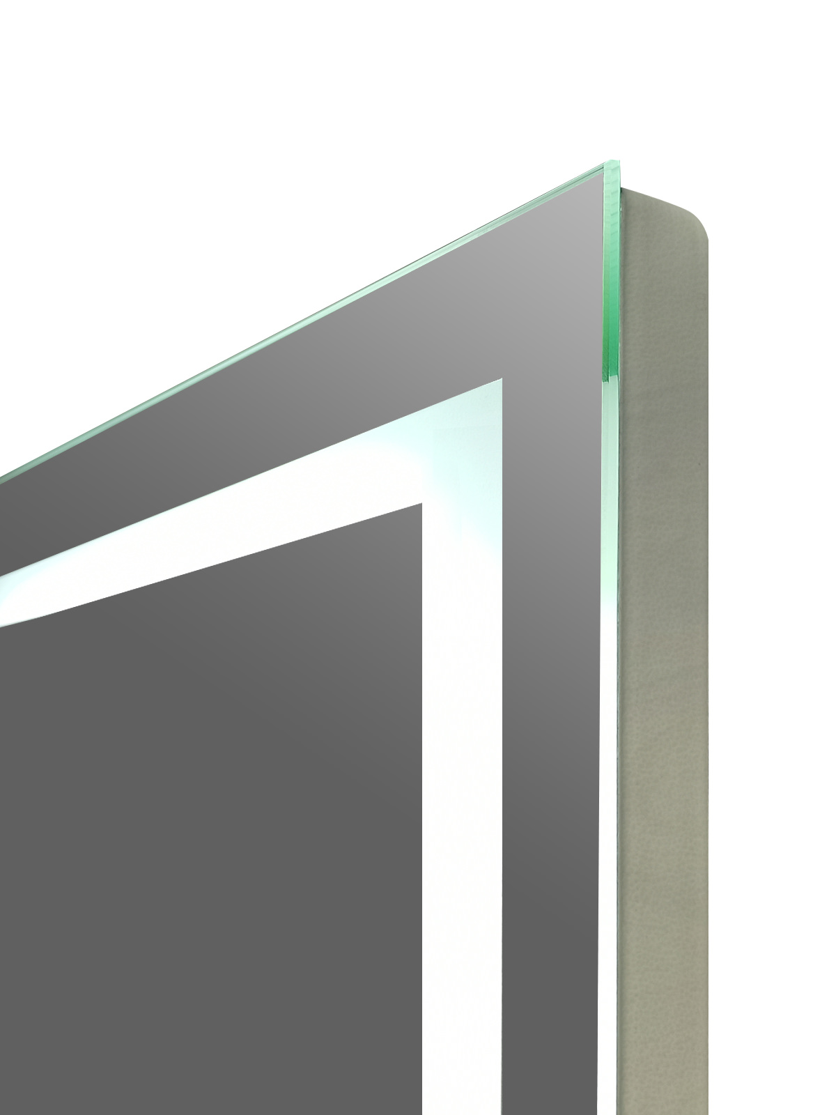 Зеркало с подсветкой "Verte Led" 600х800 с часами, датчиком движения ЗЛП478 100Kran: Широкий выбор и доступные цены.
