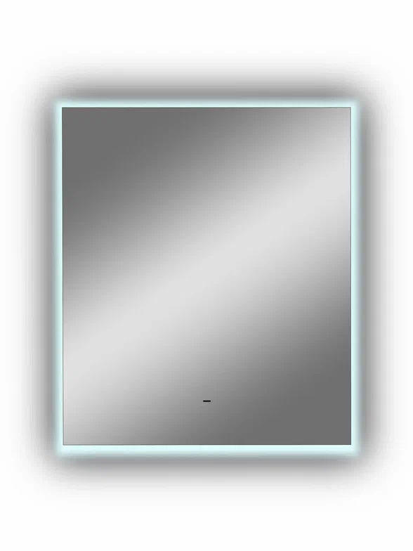 Зеркало с подсветкой Континент Trezhe Led 600х700 с сенсором ЗЛП542 100Kran: Широкий выбор и доступные цены.
