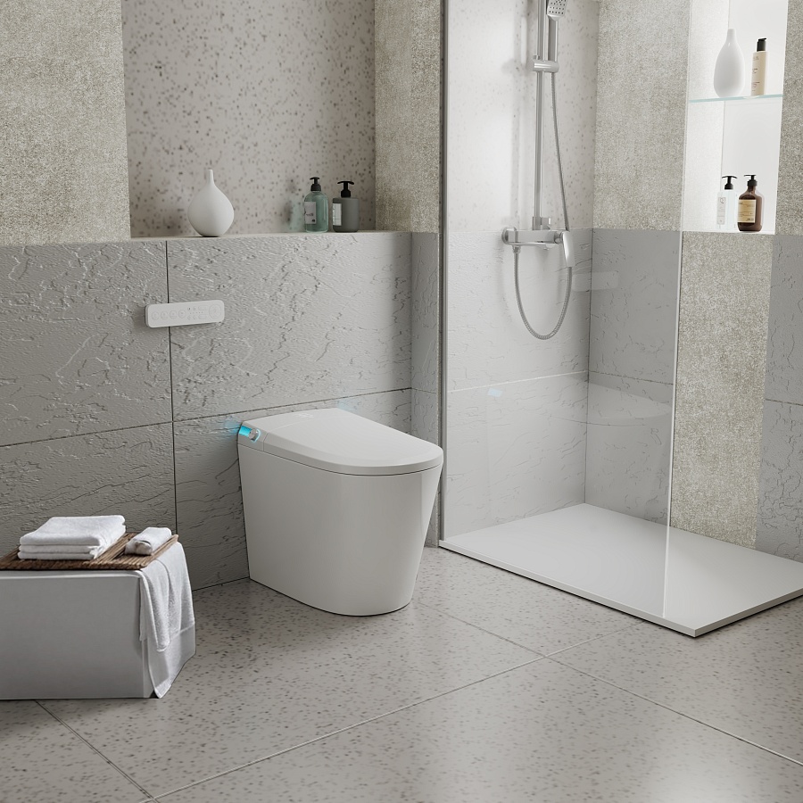 Унитаз приставной Grossman Smart GR-PR-5702 белый в 100Kran: Широкий выбор и доступные цены.