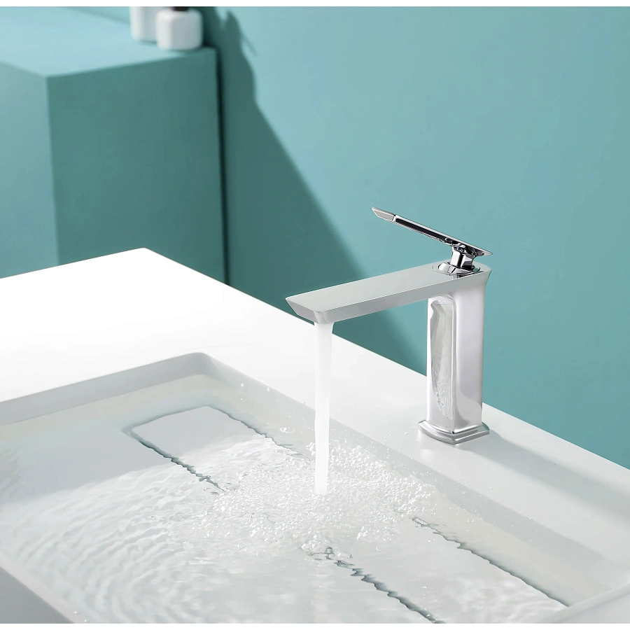 Смеситель для раковины FAUCET DREISER RH-1006-CP хром в 100Kran: Широкий выбор и доступные цены.