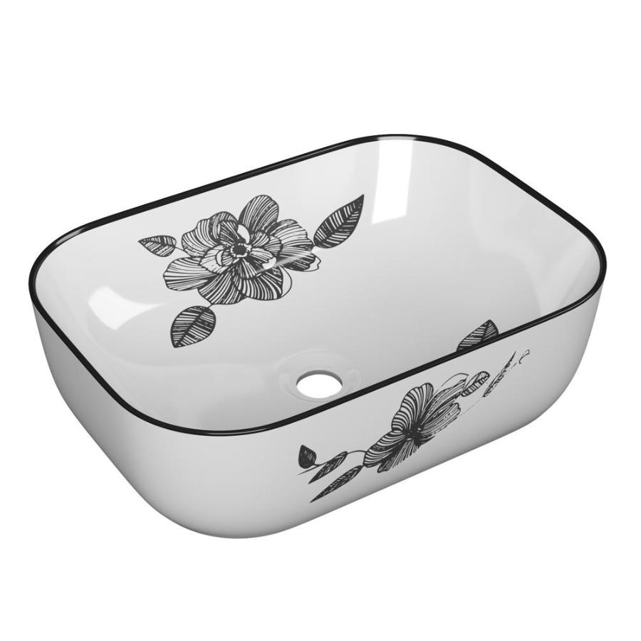 Раковина накладная 46 см Point Венера PN43073WB белый в 100Kran: Широкий выбор и доступные цены.