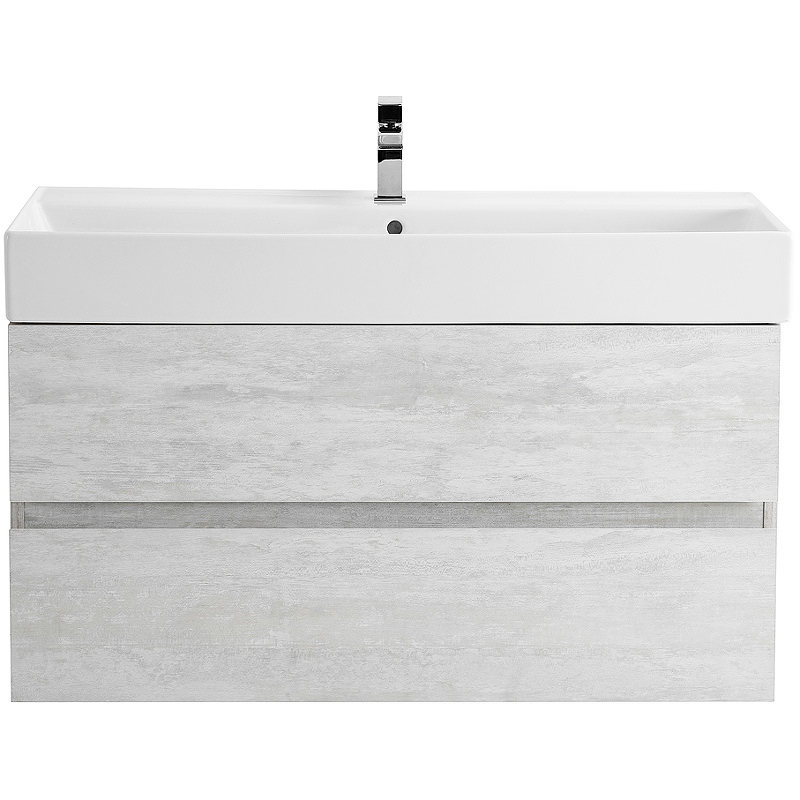 Тумба с раковиной подвесная CEZARES 120 см MOLVENO 46-120-2C-SO-LB Legno Bianco в 100Kran: Широкий выбор и доступные цены.