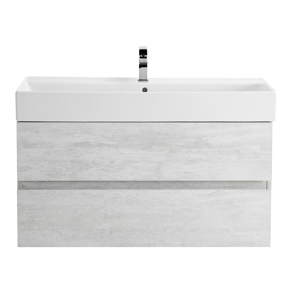 Тумба с раковиной подвесная CEZARES 80 см MOLVENO 46-80-2C-SO-LB Legno Bianco в 100Kran: Широкий выбор и доступные цены.