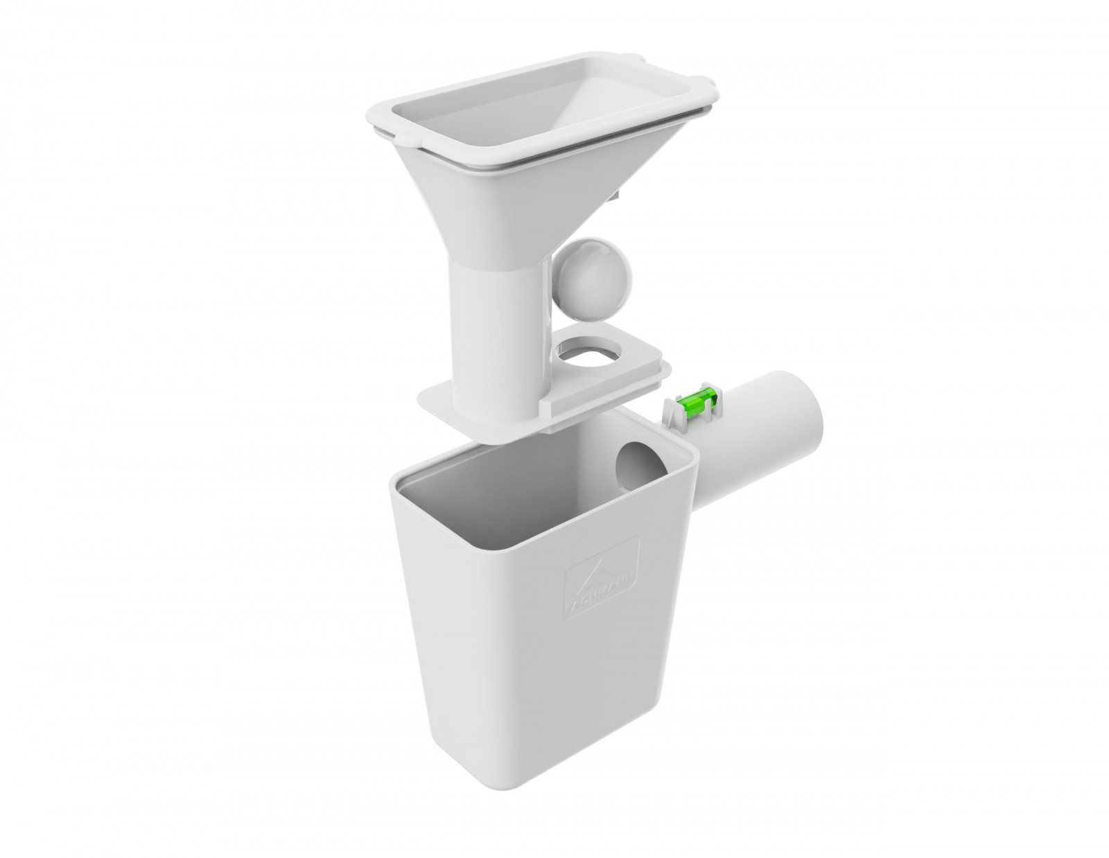 Капельная воронка FACHMANN 01.065 с индикатором уровня наклона в 100Kran: Широкий выбор и доступные цены.