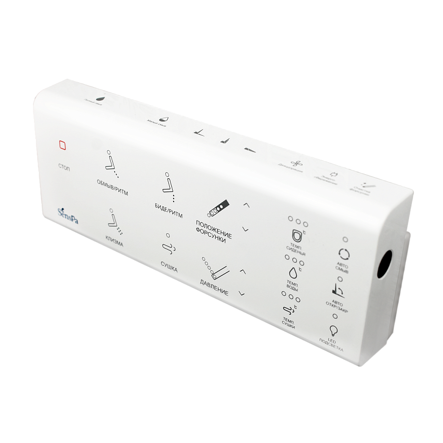 Электронный унитаз биде SensPa Tankless TCB 9100W белый в 100Kran: Широкий выбор и доступные цены.