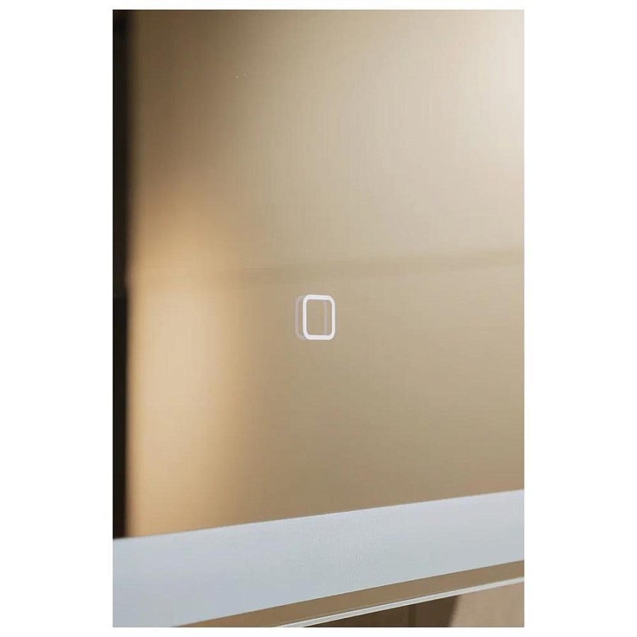 Зеркальный шкаф с подсветкой Silver Mirrors Фиджи BLACK 60 х 80 см  - 4.2 LED-00002725 левый часы, ТХ, сенсорный выключатель создать уют и комфорт, это просто!