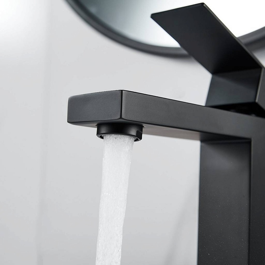 Смеситель для раковины Maretti Umbria Black UMB32RF51 черный в 100Kran: Широкий выбор и доступные цены.