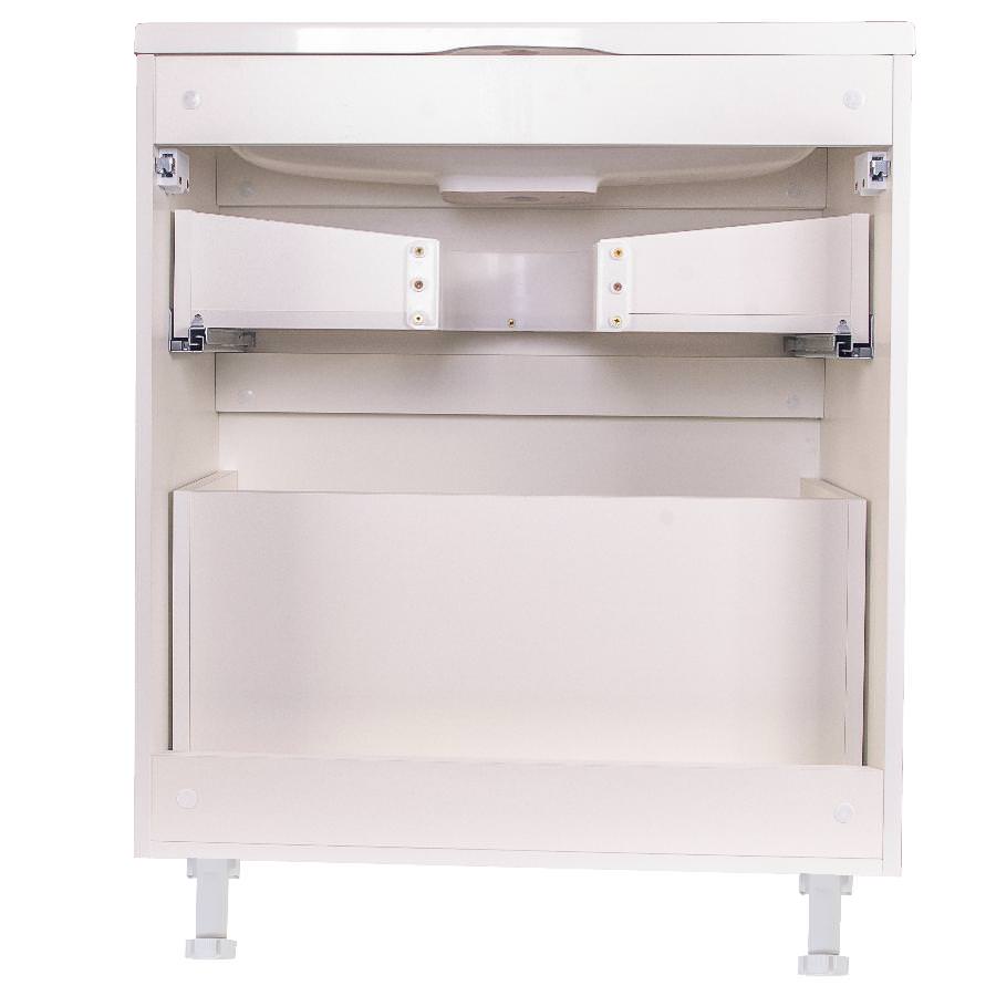 Тумба напольная Style Line Бергамо мини 70 см СС-00002310 антискрейтч белый в 100Kran: Широкий выбор и доступные цены.