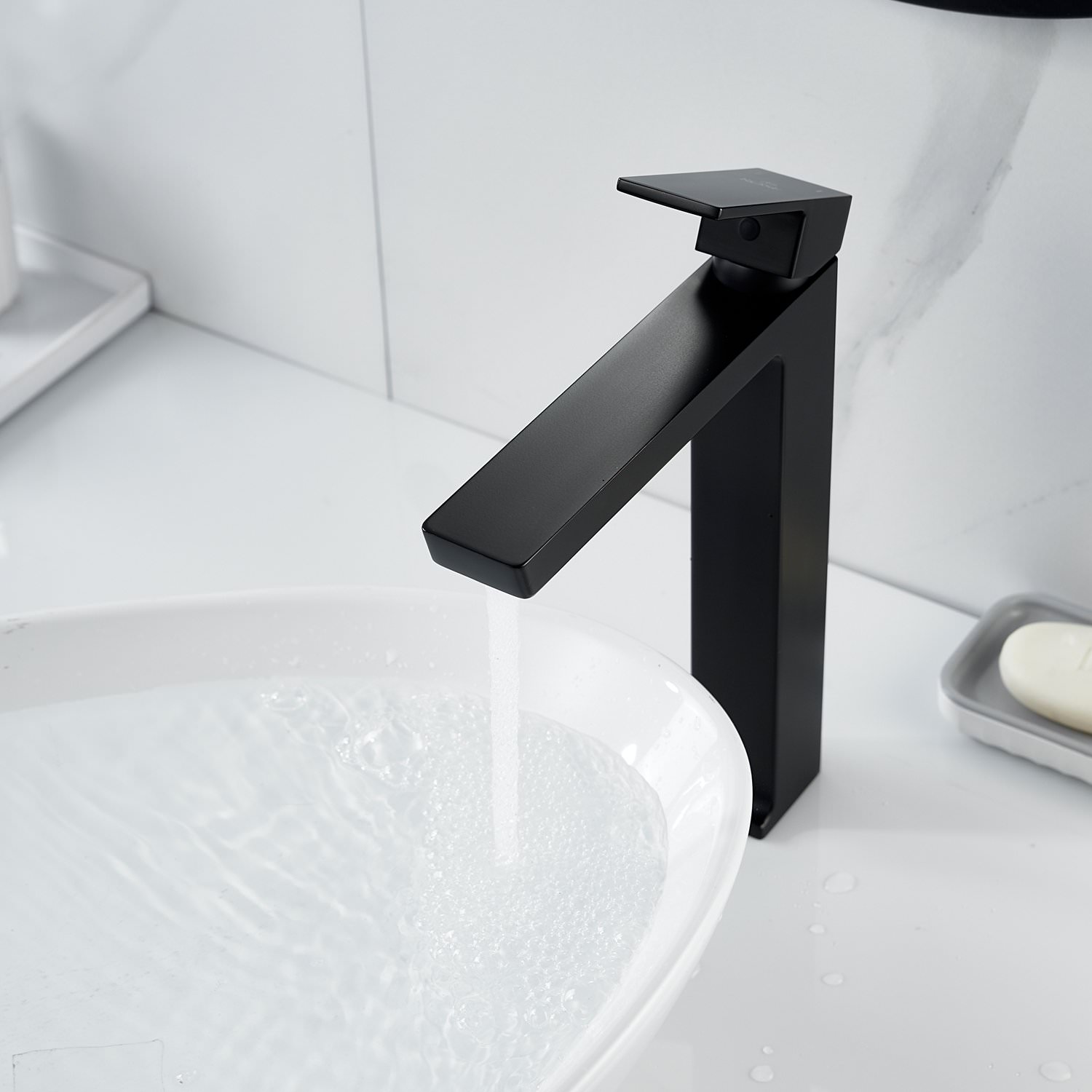 Смеситель для раковины Rose R18H R1811H-1 черный в 100Kran: Широкий выбор и доступные цены.