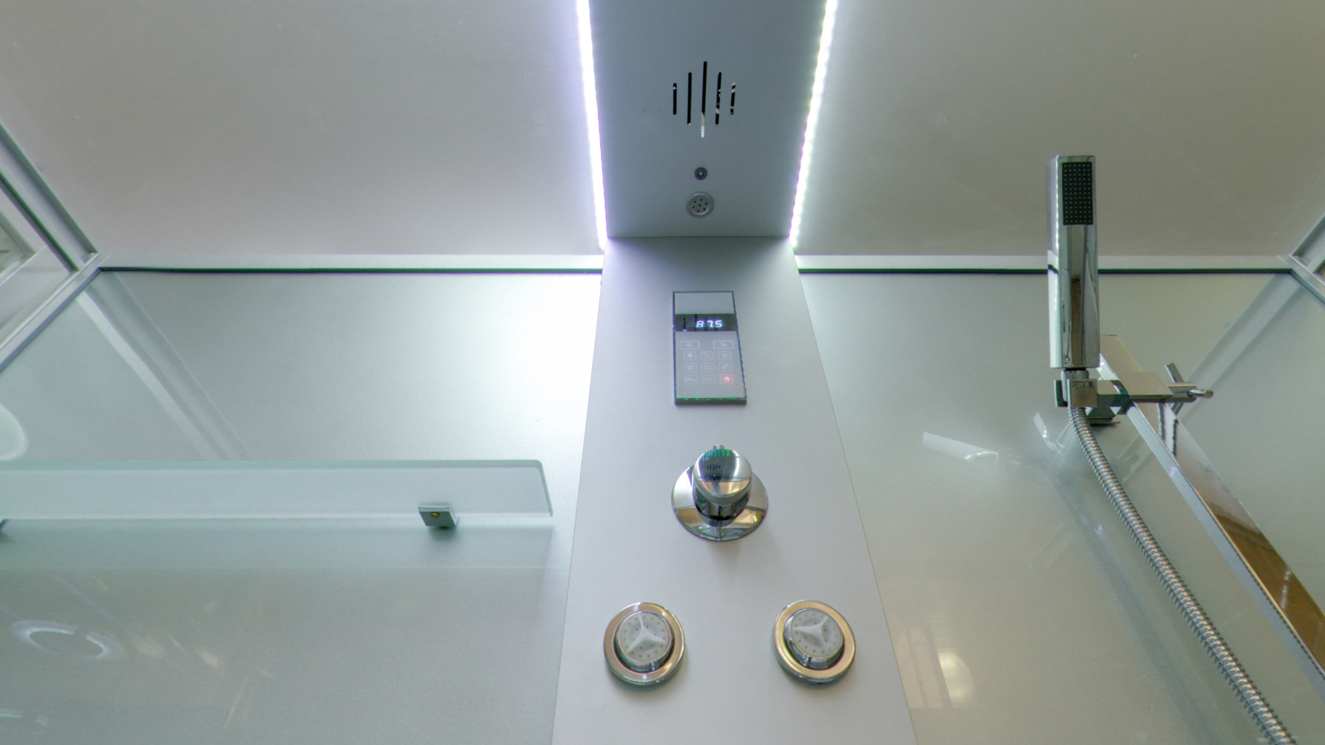 Душевой бокс TIMO LUX TL-1505 148x82 белый в 100Kran: Широкий выбор и доступные цены.