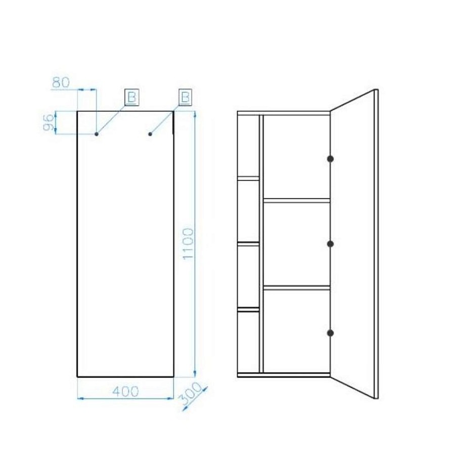 Пенал подвесной Style Line Берлин 40 соната СС-00002251 в 100Kran: Широкий выбор и доступные цены.