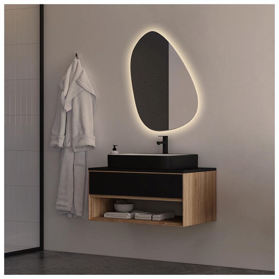 Зеркало с подсветкой Silver Mirrors Molecula-Lite 56,9х79,6 см LED-00002862 100Kran: Широкий выбор и доступные цены.