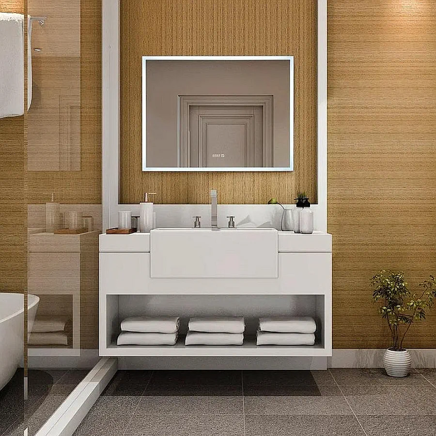 Зеркало с подсветкой Silver Mirrors Сантана 80 х 60 см LED-00002271 100Kran: Широкий выбор и доступные цены.
