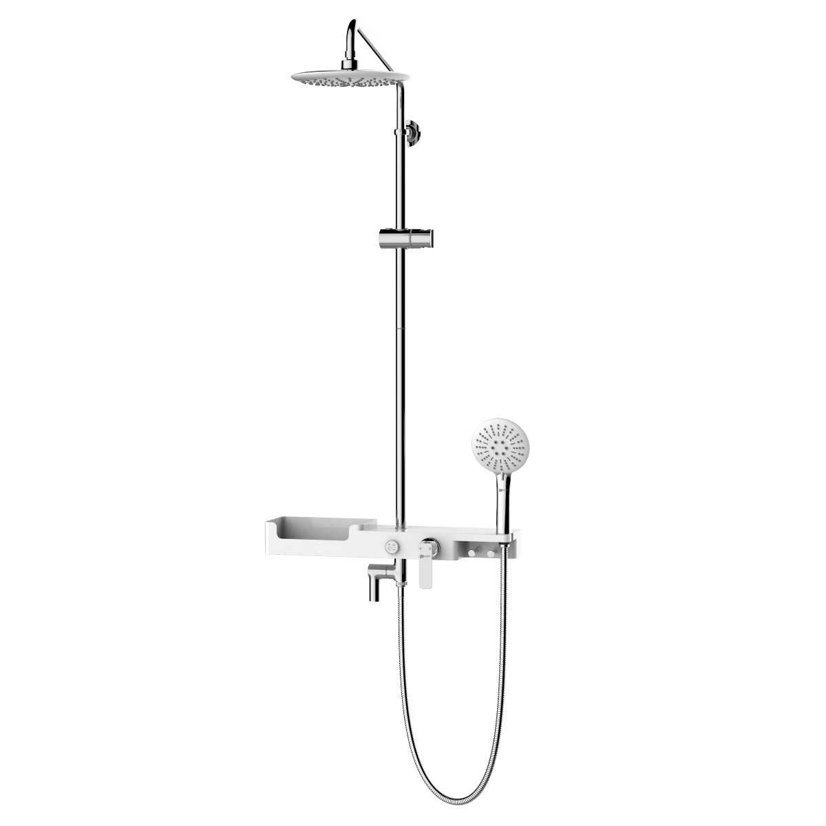 Душевая система Lemark Tropic LM7007C хром белый в 100Kran: Широкий выбор и доступные цены.