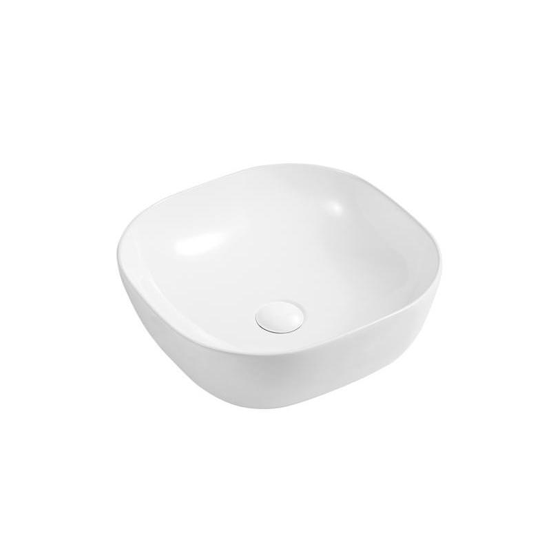Раковина накладная D&K Venice 41 см DT1020616 белая в 100Kran: Широкий выбор и доступные цены.