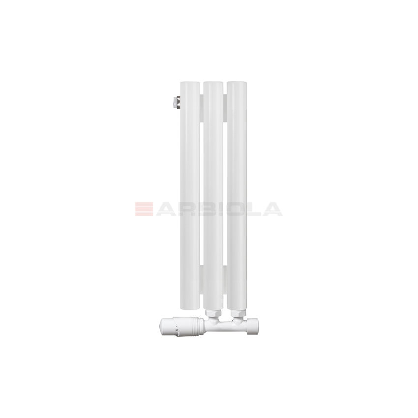 Вертикальный радиатор с нижним подключением Arbiola Iris V 108491 14,2 х 60 см ral classic от интернет-магазина сантехники 100Kran!