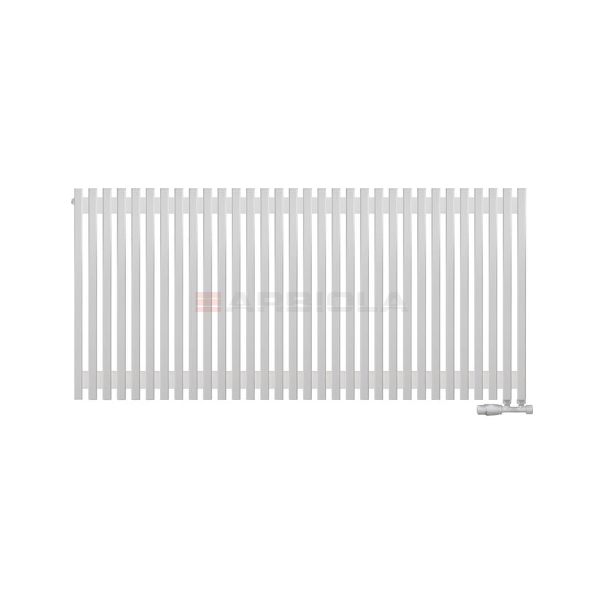 Вертикальный радиатор с нижним подключением Arbiola Compact V 102393 158 х 70 см белый матовый ral 9016 от интернет-магазина сантехники 100Kran!