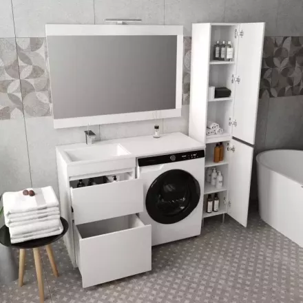 Зеркало  Style Line  "Даллас 100" Люкс белое СС-00000311 100Kran: Широкий выбор и доступные цены.