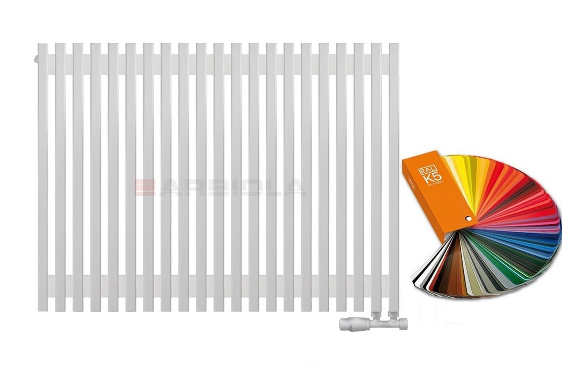 Вертикальный радиатор с нижним подключением Arbiola Compact V 102464 103 х 75 см ral classic от интернет-магазина сантехники 100Kran!