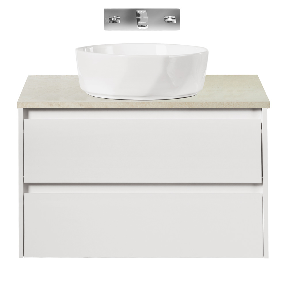 Столешница из керамогранита BelBagno 100 см KEP-80-MCO-W0 Marmo Crema Opaco в 100Kran: Широкий выбор и доступные цены.