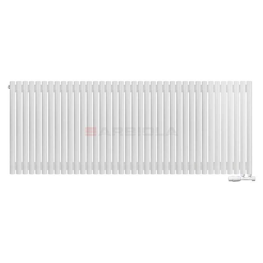 Вертикальный радиатор с нижним подключением Arbiola Iris V 108813 189,2 х 75 см белый матовый ral 9016 от интернет-магазина сантехники 100Kran!