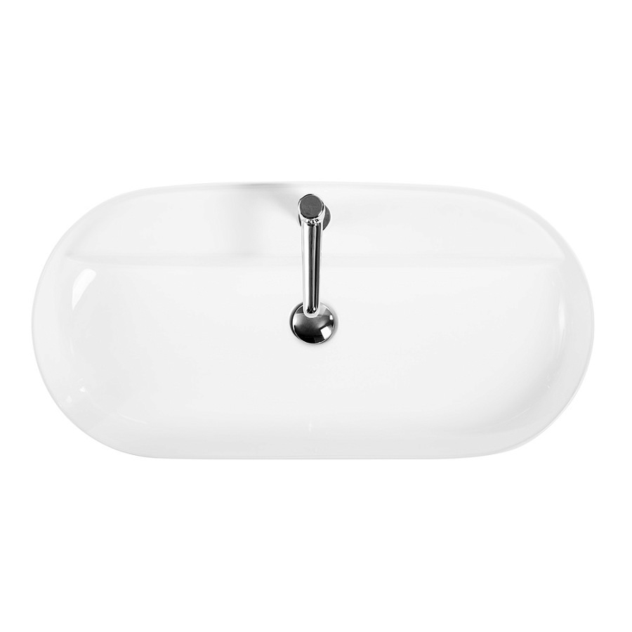 Накладная раковина BelBagno BB1347 41  см белая глянцевая в 100Kran: Широкий выбор и доступные цены.
