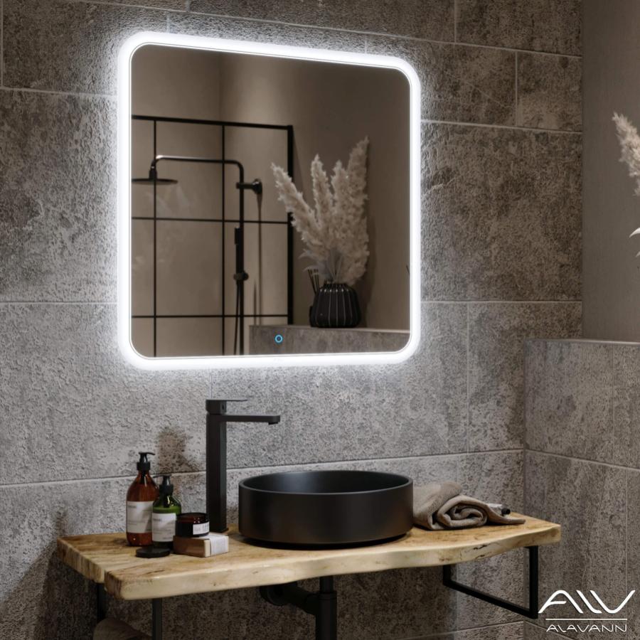 Зеркало с подсветкой Alavann Anna 70 см ALV0018001 100Kran: Широкий выбор и доступные цены.