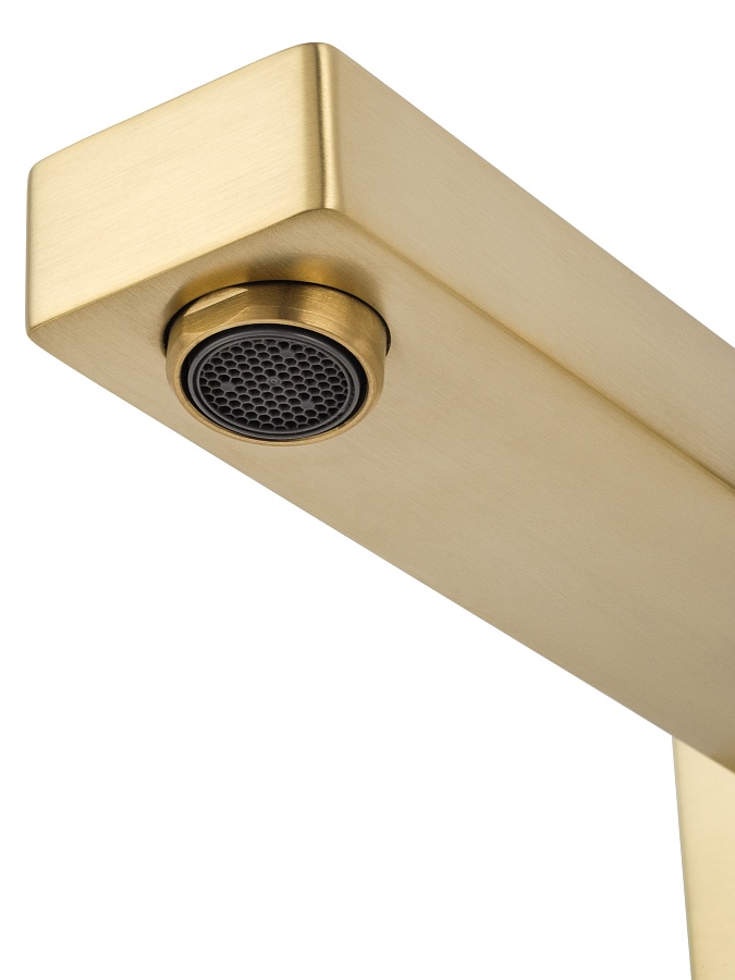 Смеситель для раковины Wonzon & Woghand FRAME WW-88869010-BG брашированное золото в 100Kran: Широкий выбор и доступные цены.