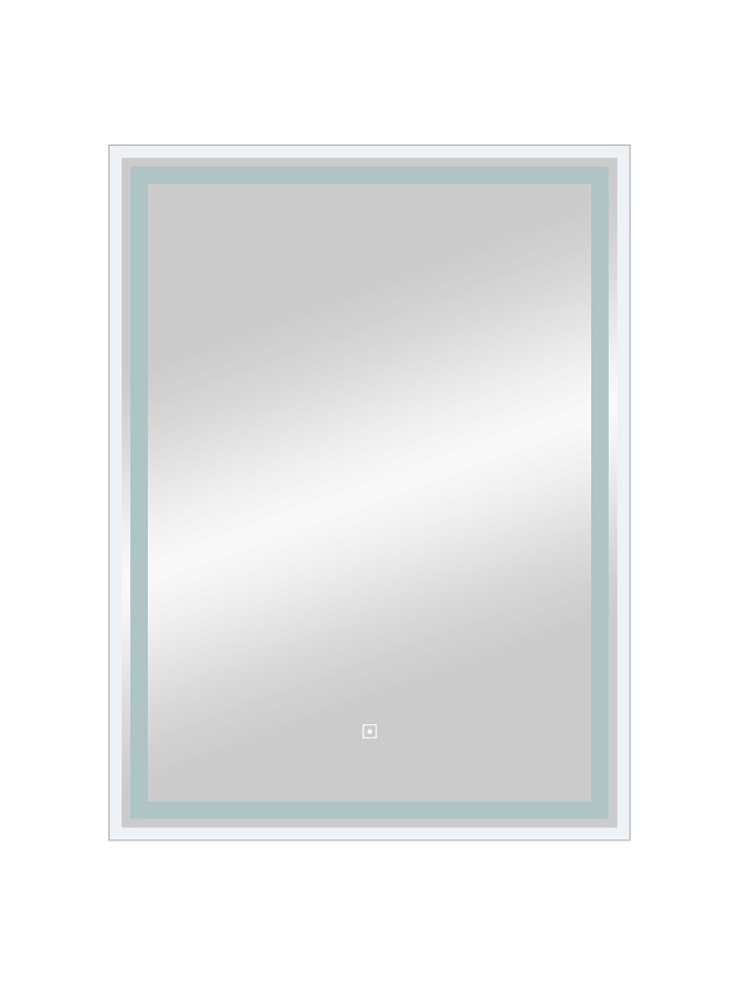 Зеркало с подсветкой Continent Fancy Led 60x80 см ЗЛП1073 100Kran: Широкий выбор и доступные цены.
