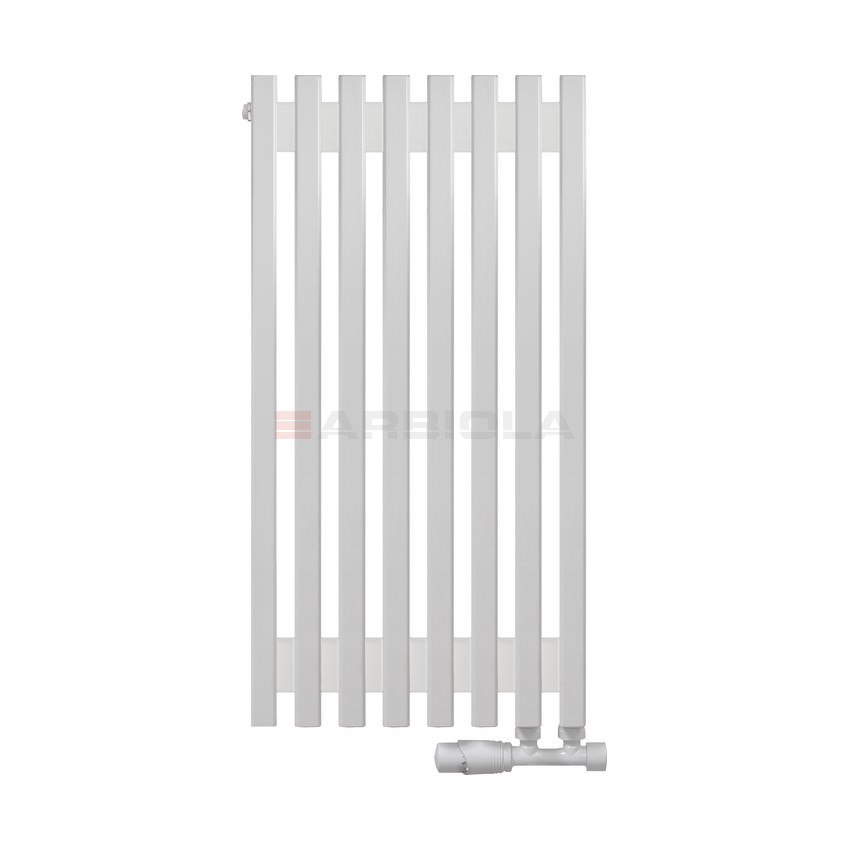 Вертикальный радиатор с нижним подключением Arbiola Compact V 90278 38 х 75 см ral classic от интернет-магазина сантехники 100Kran!