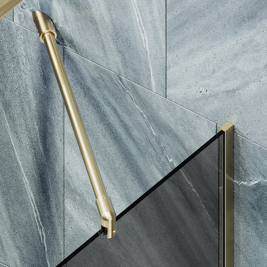 Шторка для ванны в узком профиле MaybahGlass MGV-83-3у 140x90 см стекло графит в 100Kran: Широкий выбор и доступные цены.
