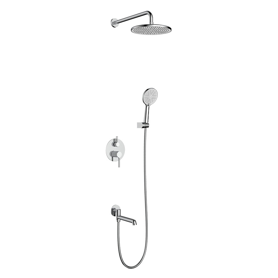 Душевая система встраиваемая Raglo R20.27 хром в 100Kran: Широкий выбор и доступные цены.