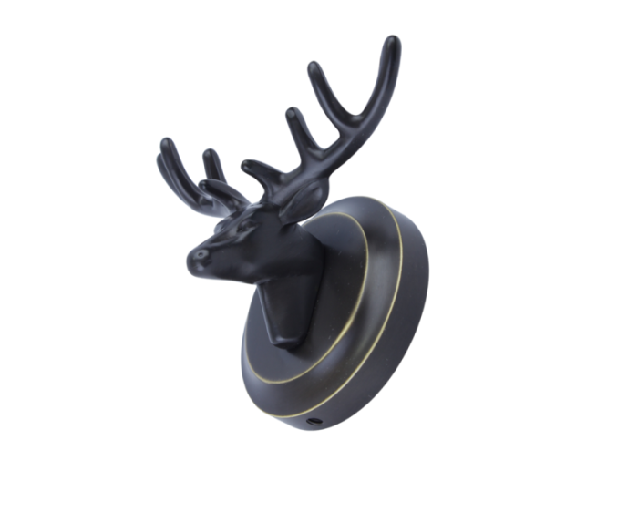 Крючок двойной Bronze de Luxe Royal 81152B олень черный в 100Kran: Широкий выбор и доступные цены.