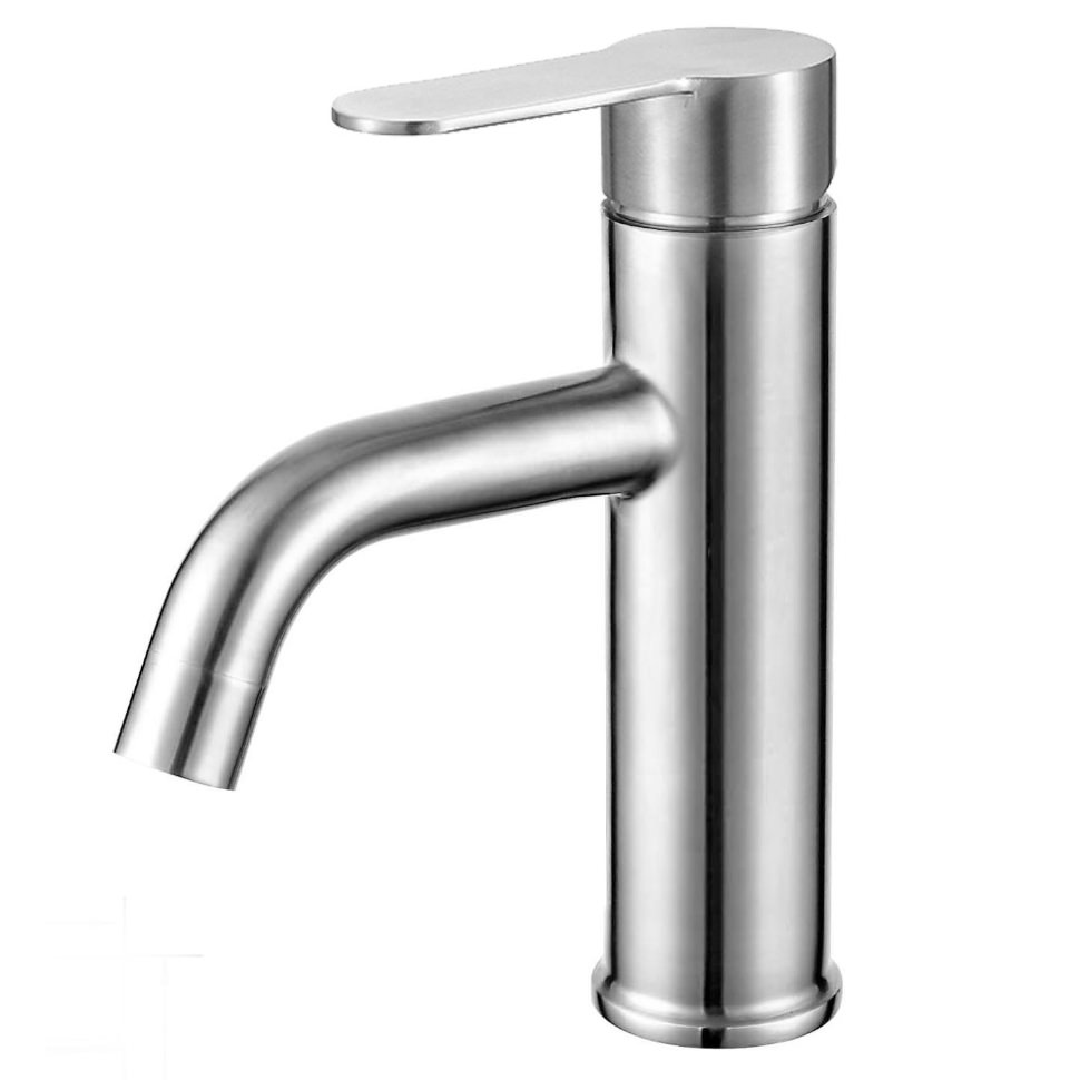 Смеситель для раковины Fmark FS8201 сатин в 100Kran: Широкий выбор и доступные цены.