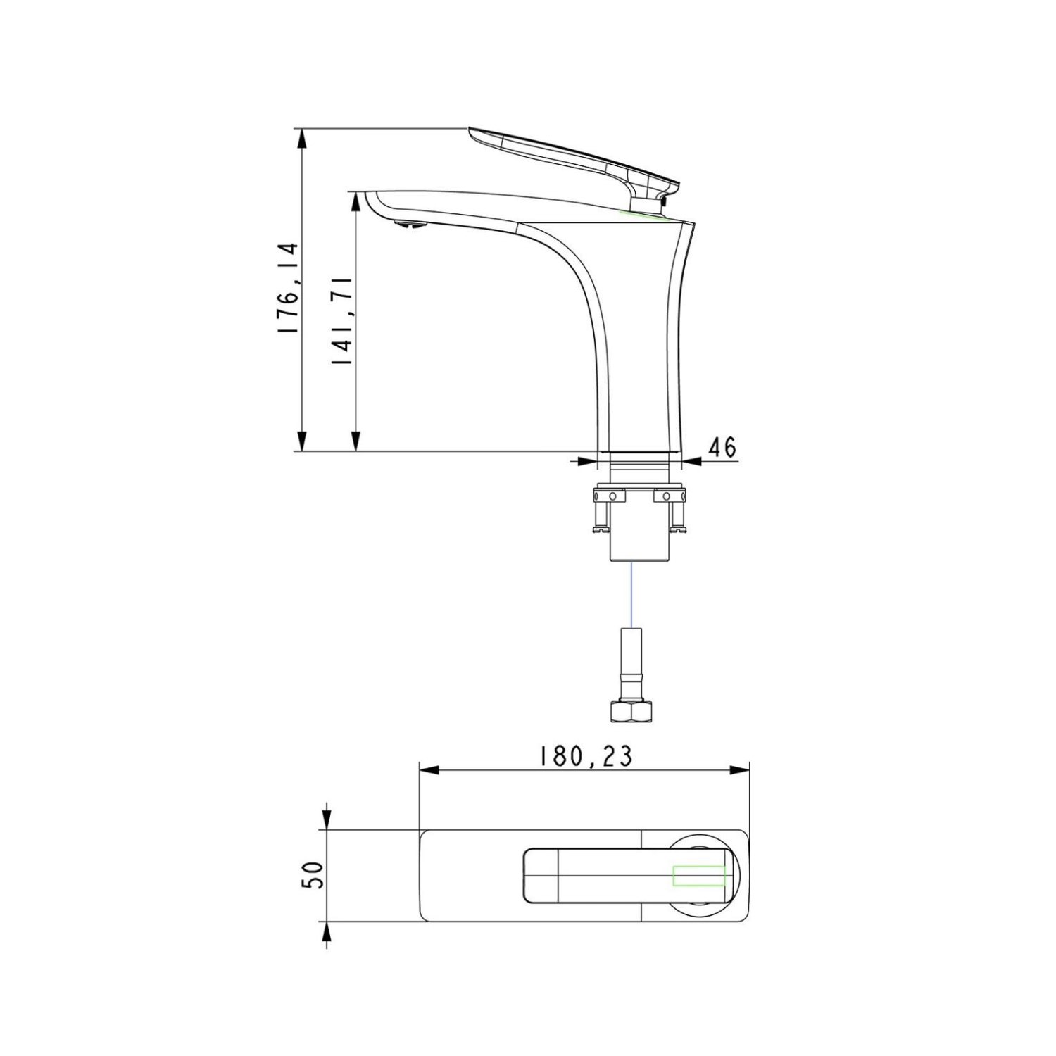Смеситель для раковины TIMO Helmi 4061/03F черный в 100Kran: Широкий выбор и доступные цены.