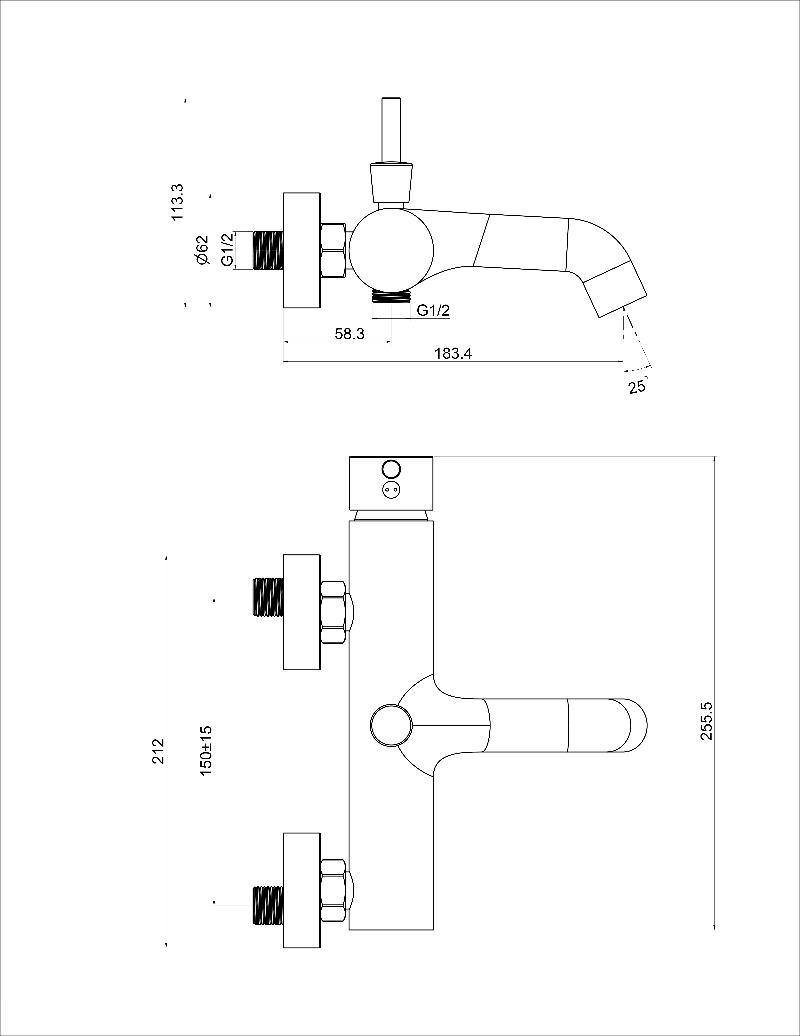 Смеситель для ванны и душа Maxonor PURE LIFE PL3287-8 белый матовый в 100Kran: Широкий выбор и доступные цены.