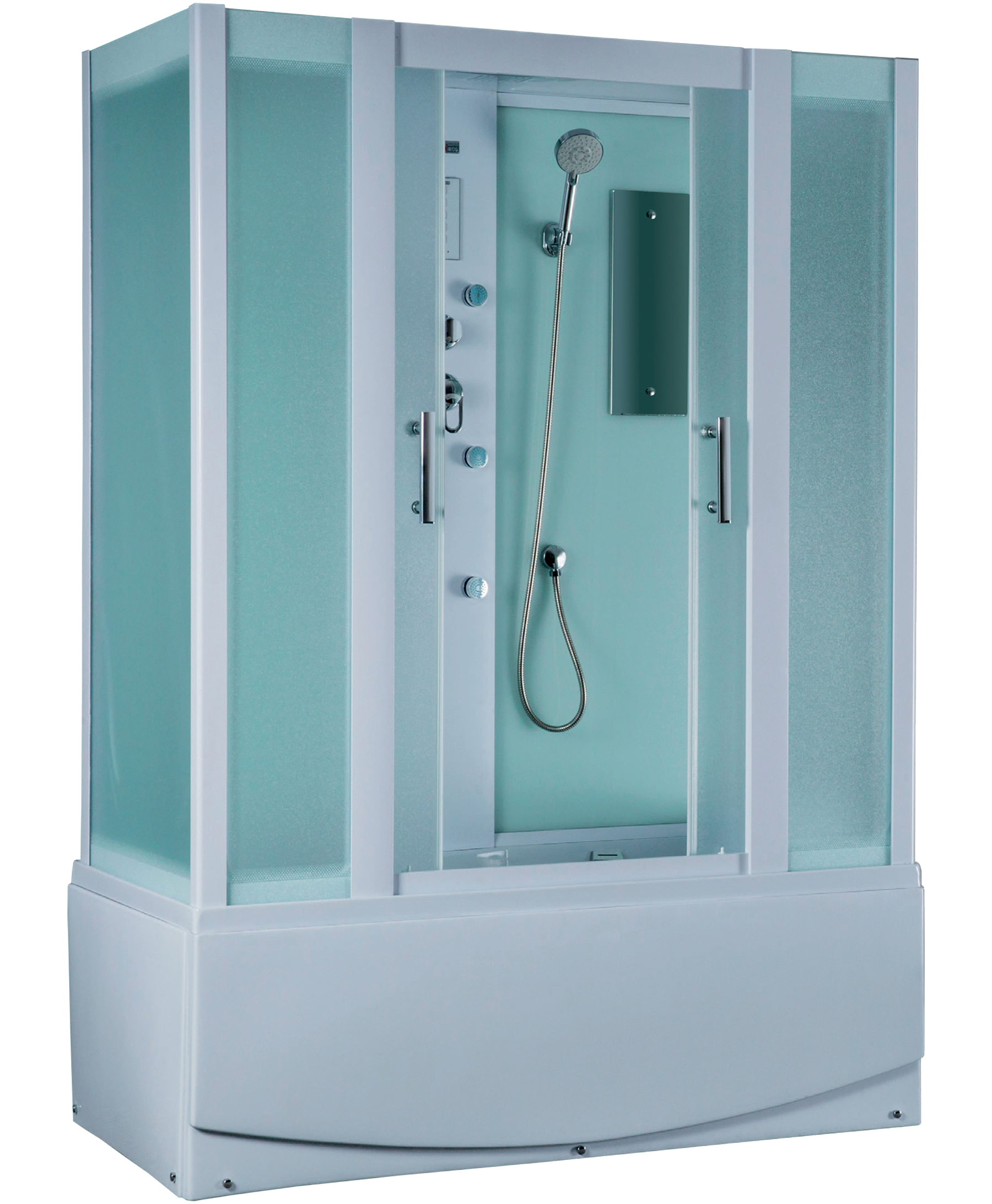 Душевой бокс TIMO ECO TE-0750 148x80 белый в 100Kran: Широкий выбор и доступные цены.