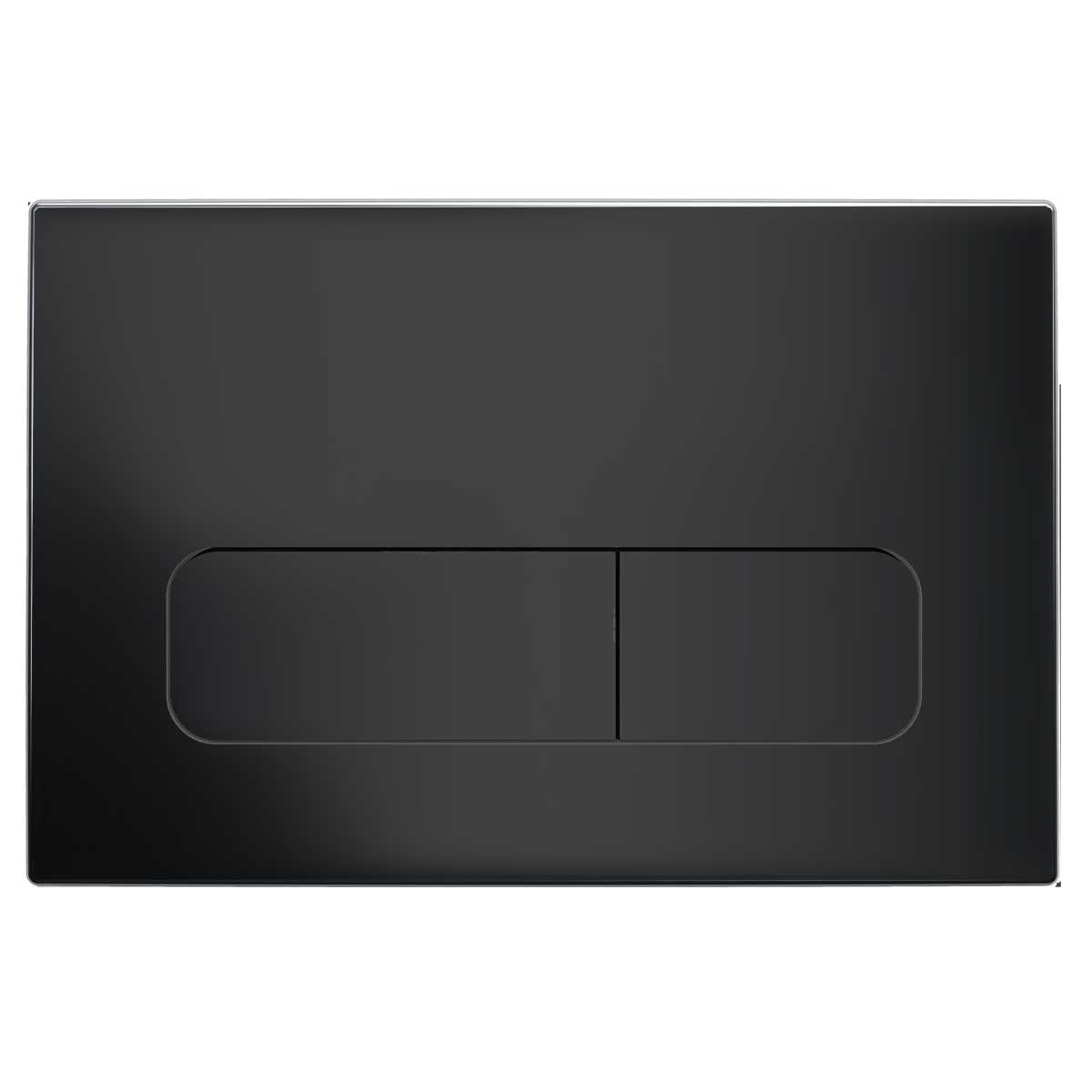 Кнопка смыва Vincea VFP-002MB цвет матовый черный в 100Kran: Широкий выбор и доступные цены.