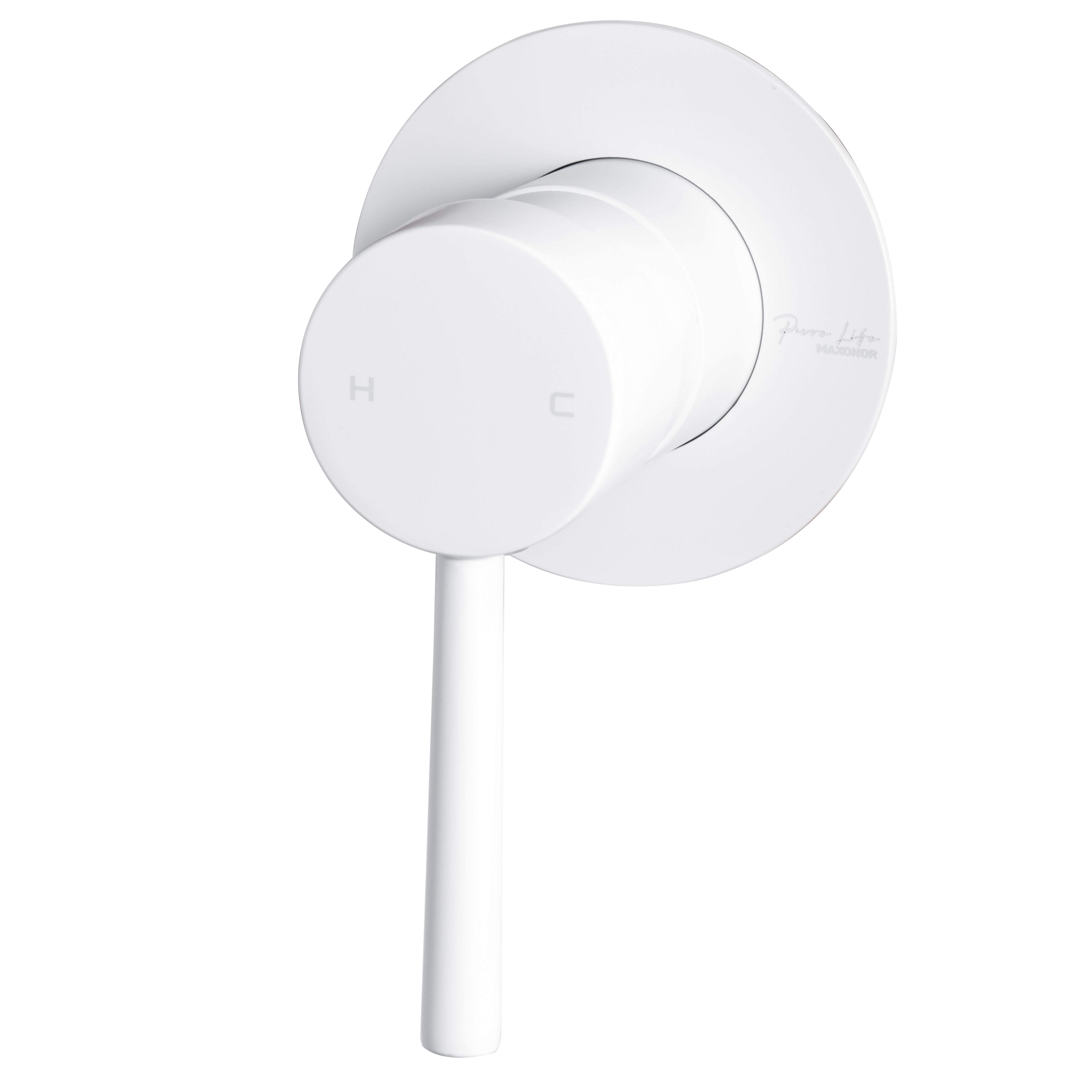Смеситель для раковины Maxonor PURE LIFE PL7387-8 белый матовый в 100Kran: Широкий выбор и доступные цены.